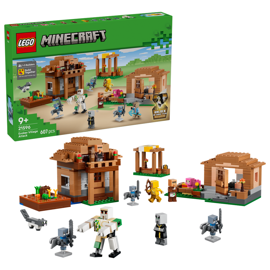 21596 | LEGO® Minecraft® Evoker Village Attack