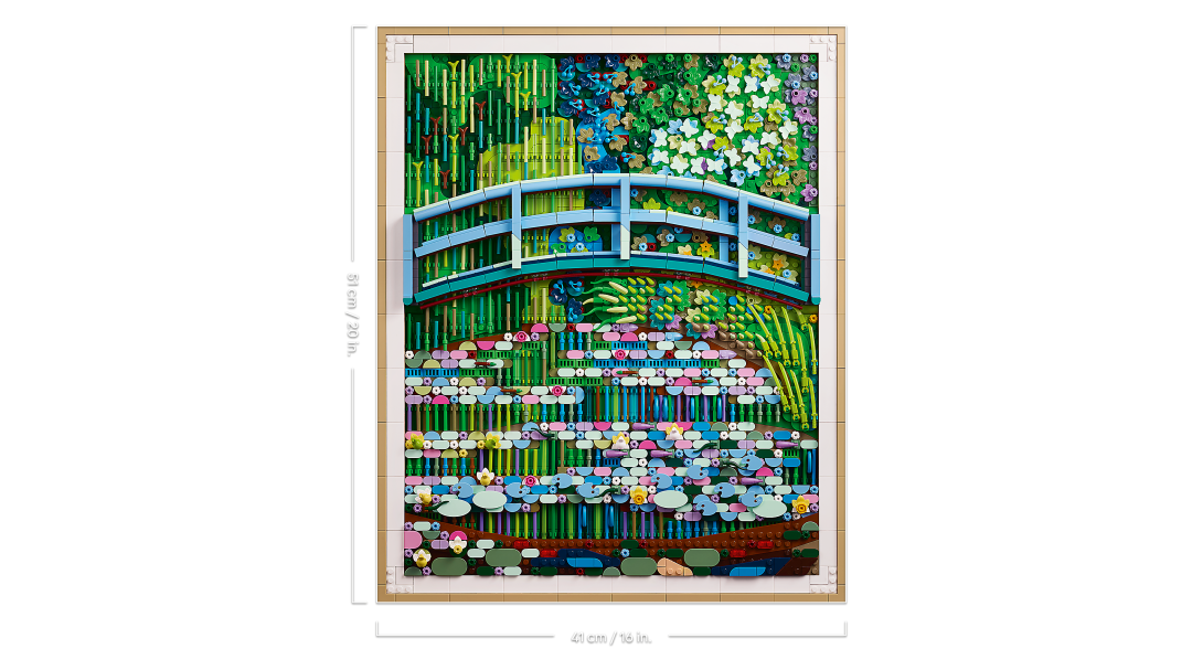 31220 | LEGO® ART Claude Monet – Bridge over a Pond of Water Lilies