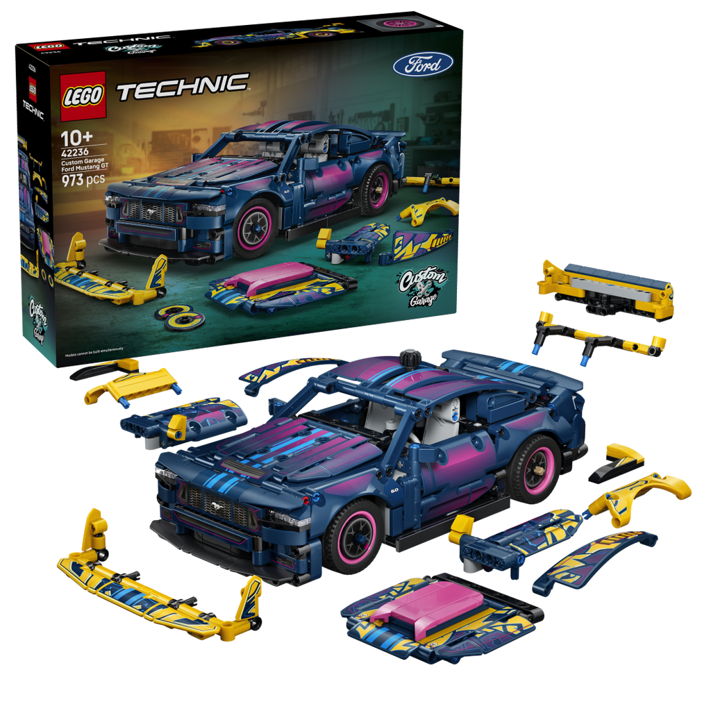 42236 | LEGO® Technic Custom Garage Ford Mustang GT Car