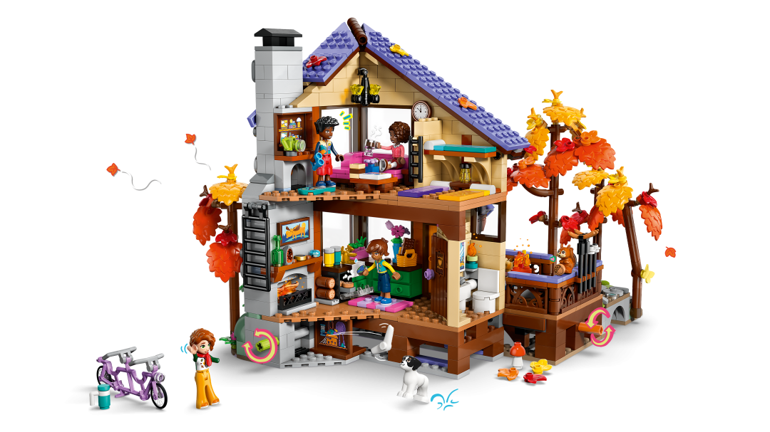 42705 | LEGO® Friends Cozy Fall Forest Cabin