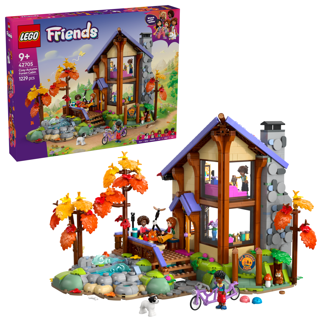 42705 | LEGO® Friends Cozy Fall Forest Cabin