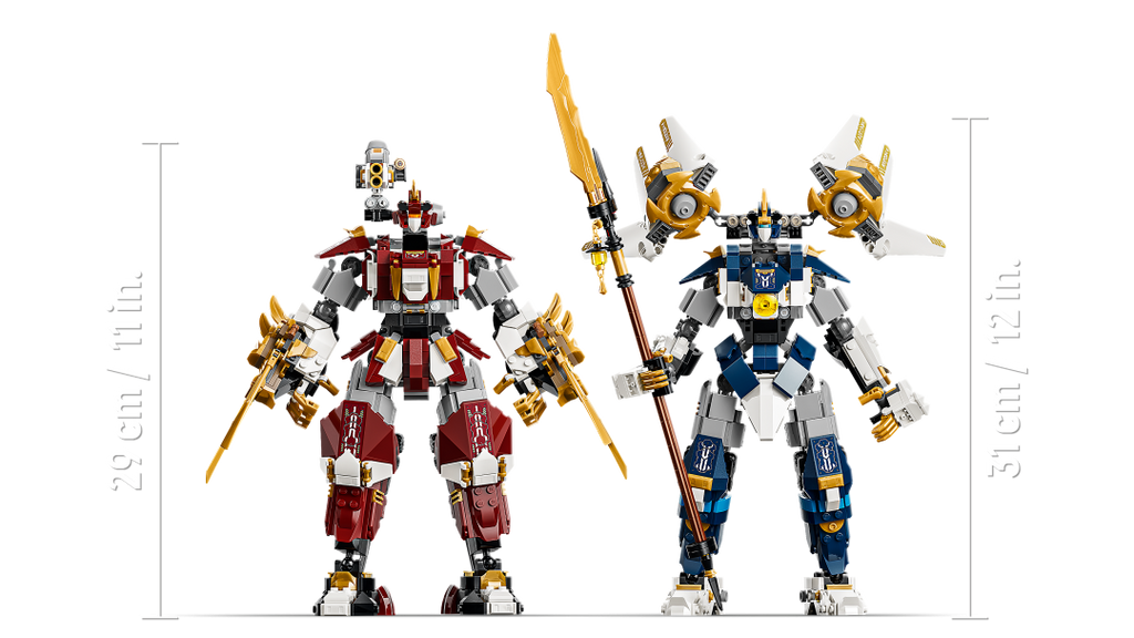 71870 | LEGO® NINJAGO® The Twin Titan Mechs