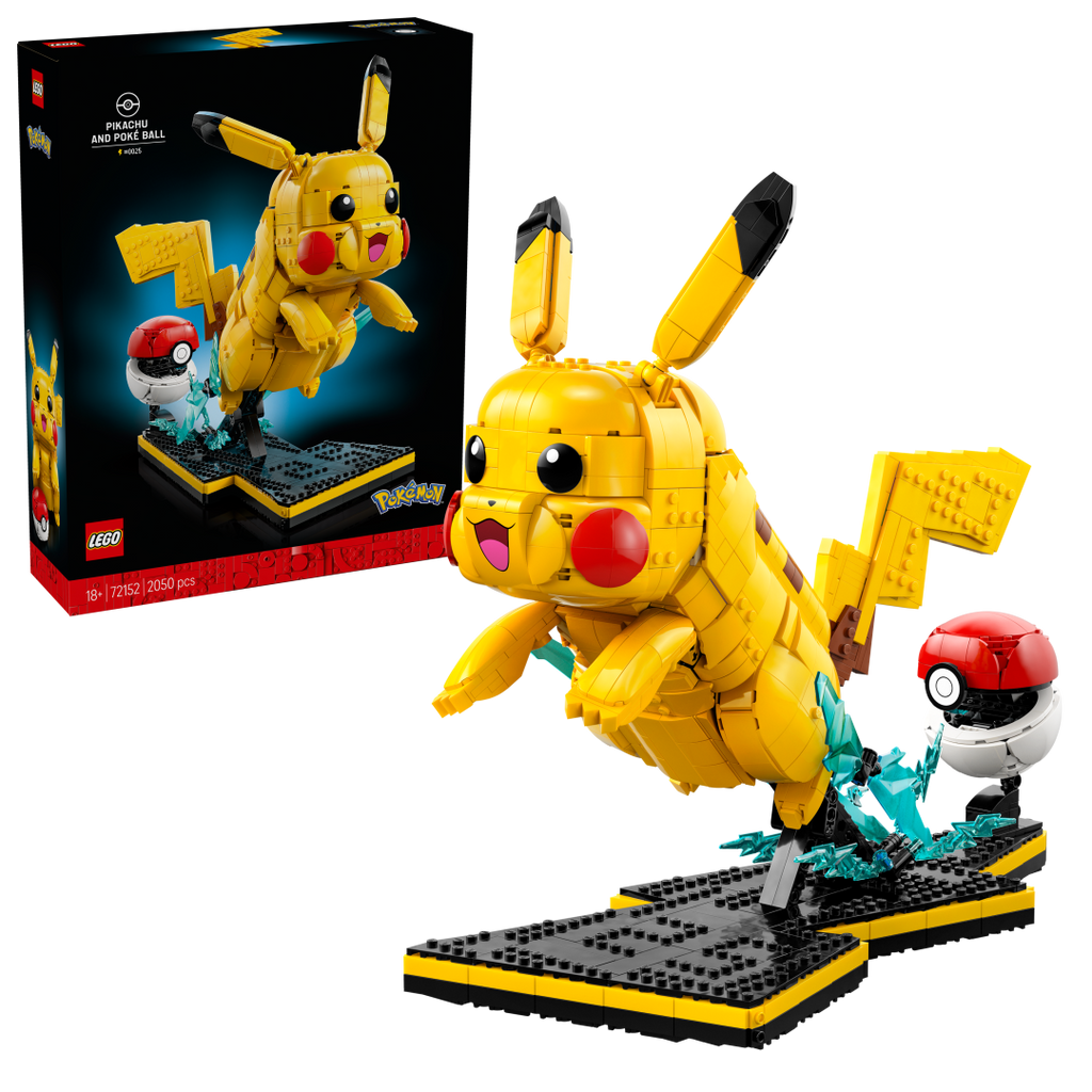 72152 | LEGO® Pokémon™ Pikachu and Poké Ball