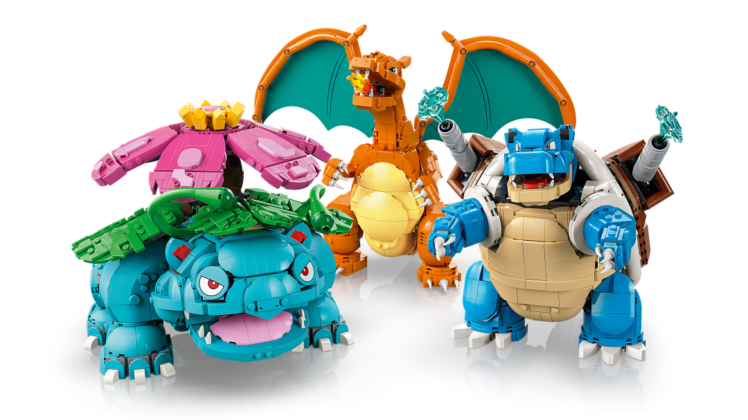 72153 | LEGO® Pokémon™ Venusaur, Charizard and Blastoise