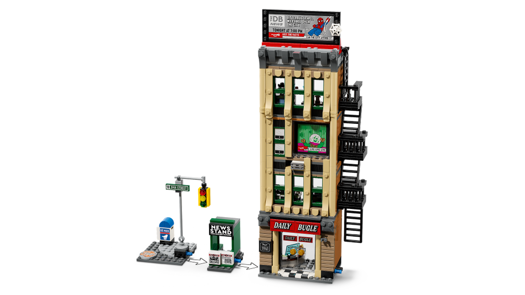76342 | LEGO® Marvel Spider-Man vs. Mysterio: The Daily Bugle