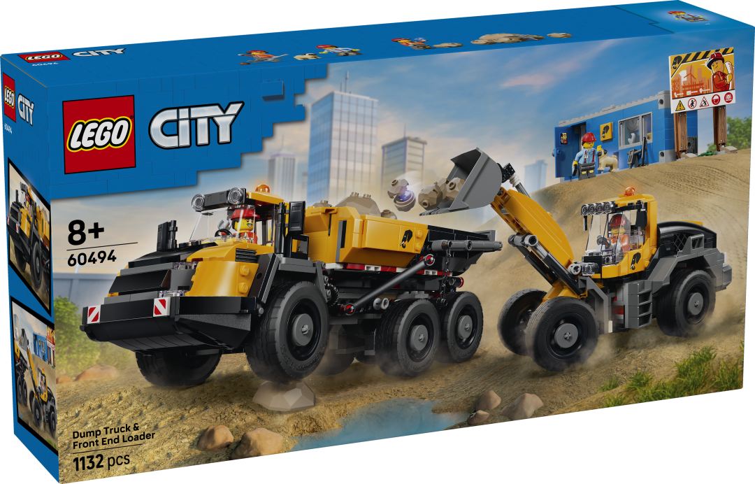 60494 | LEGO® City Dump Truck & Front End Loader