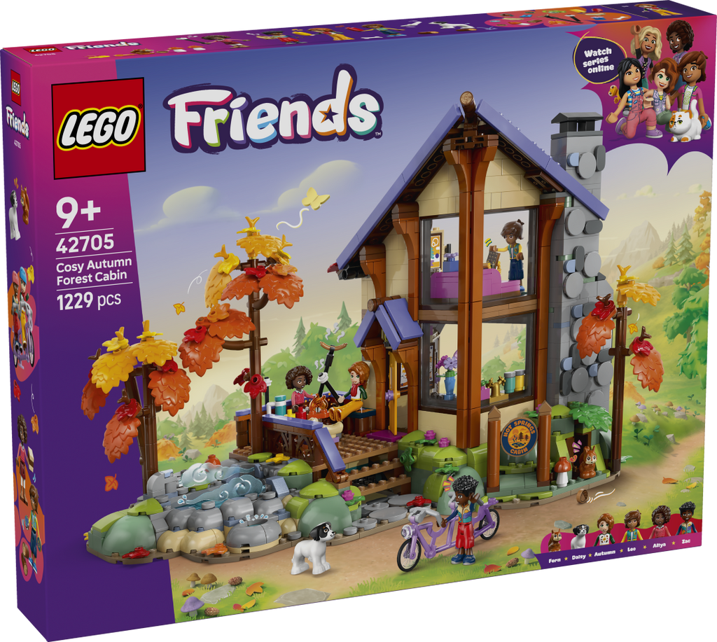 42705 | LEGO® Friends Cozy Fall Forest Cabin