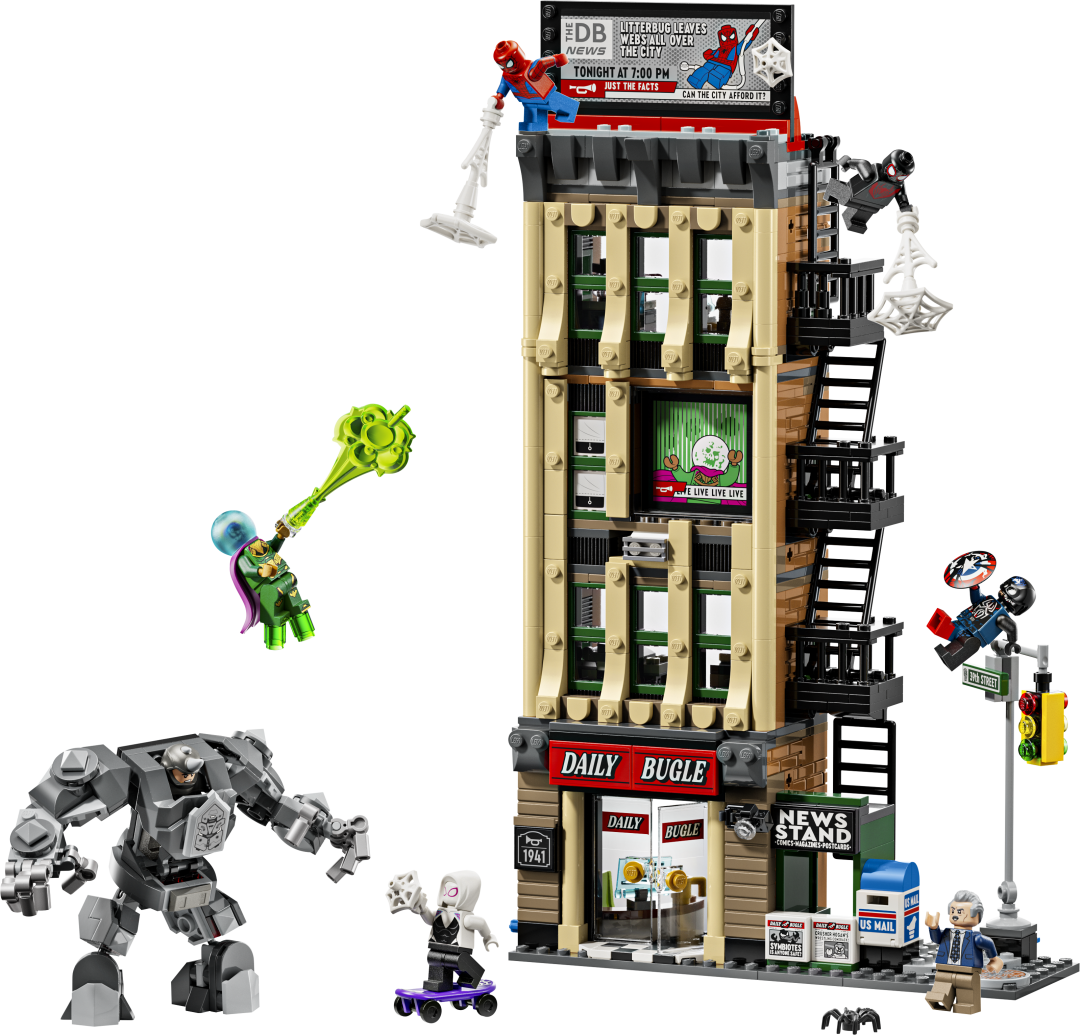 76342 | LEGO® Marvel Spider-Man vs. Mysterio: The Daily Bugle
