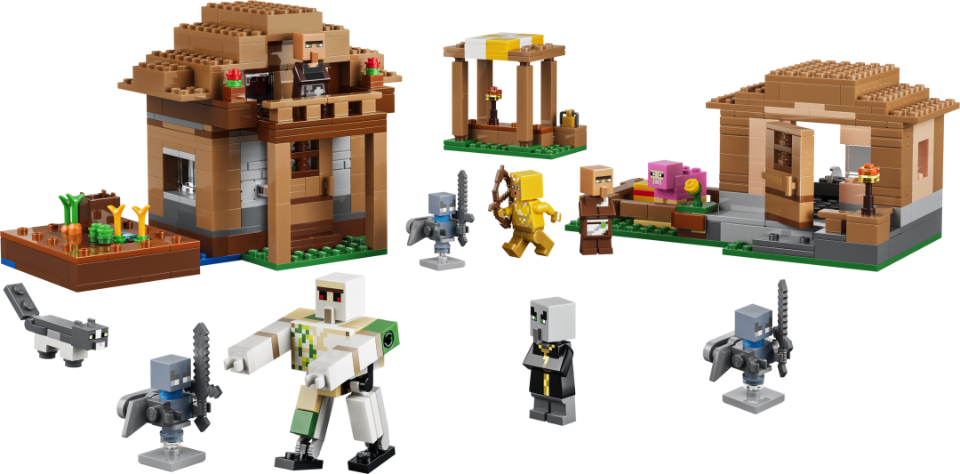 21596 | LEGO® Minecraft® Evoker Village Attack